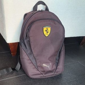 Puma ferrari bookbag brown Clearance